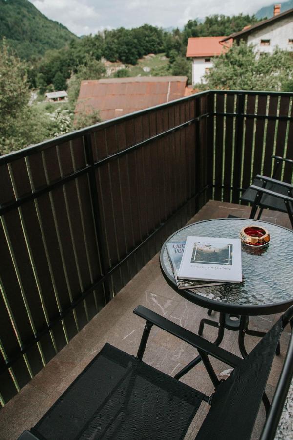 Apartmaji Ursic Kobarid Dış mekan fotoğraf
