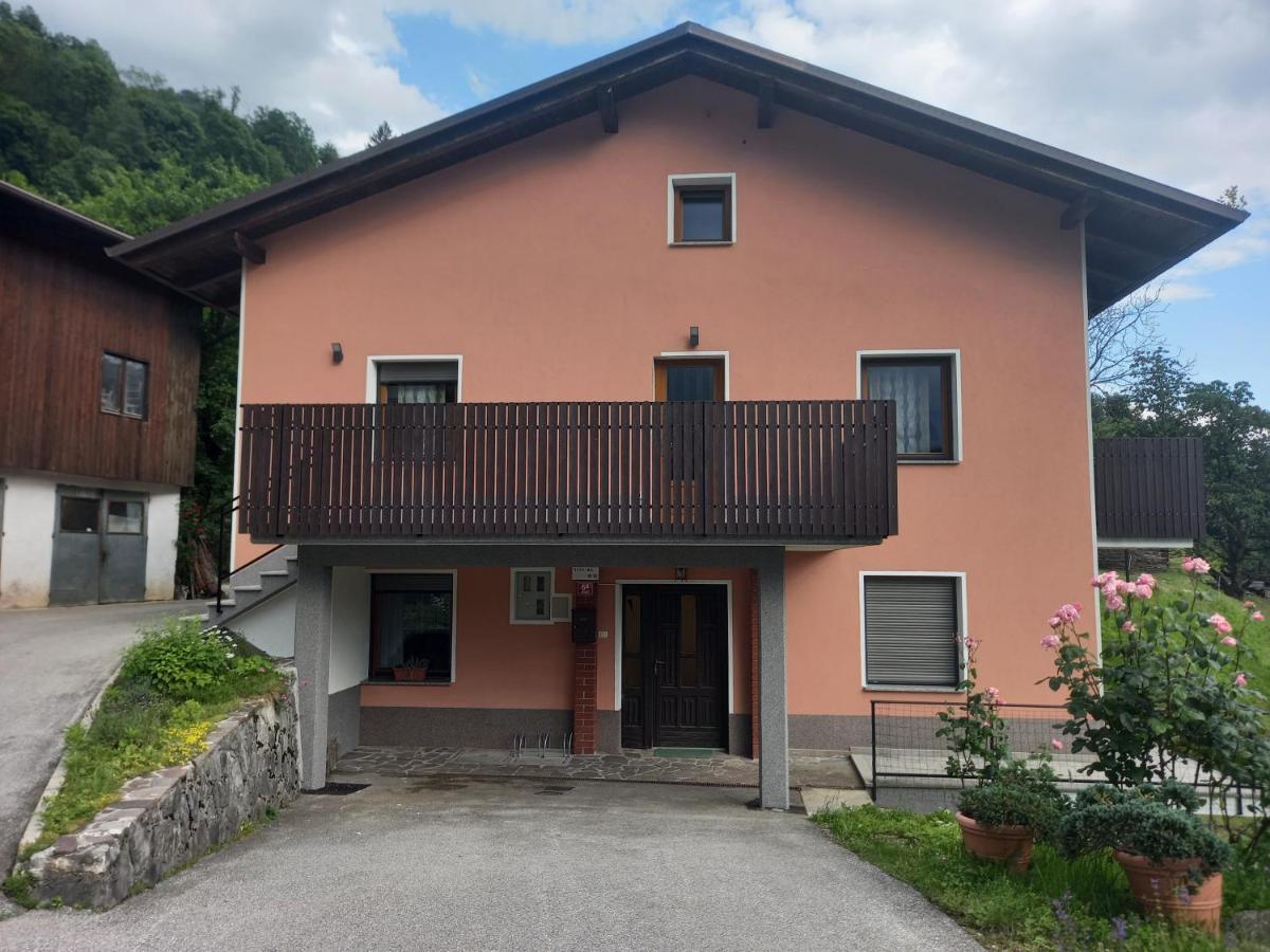 Apartmaji Ursic Kobarid Dış mekan fotoğraf