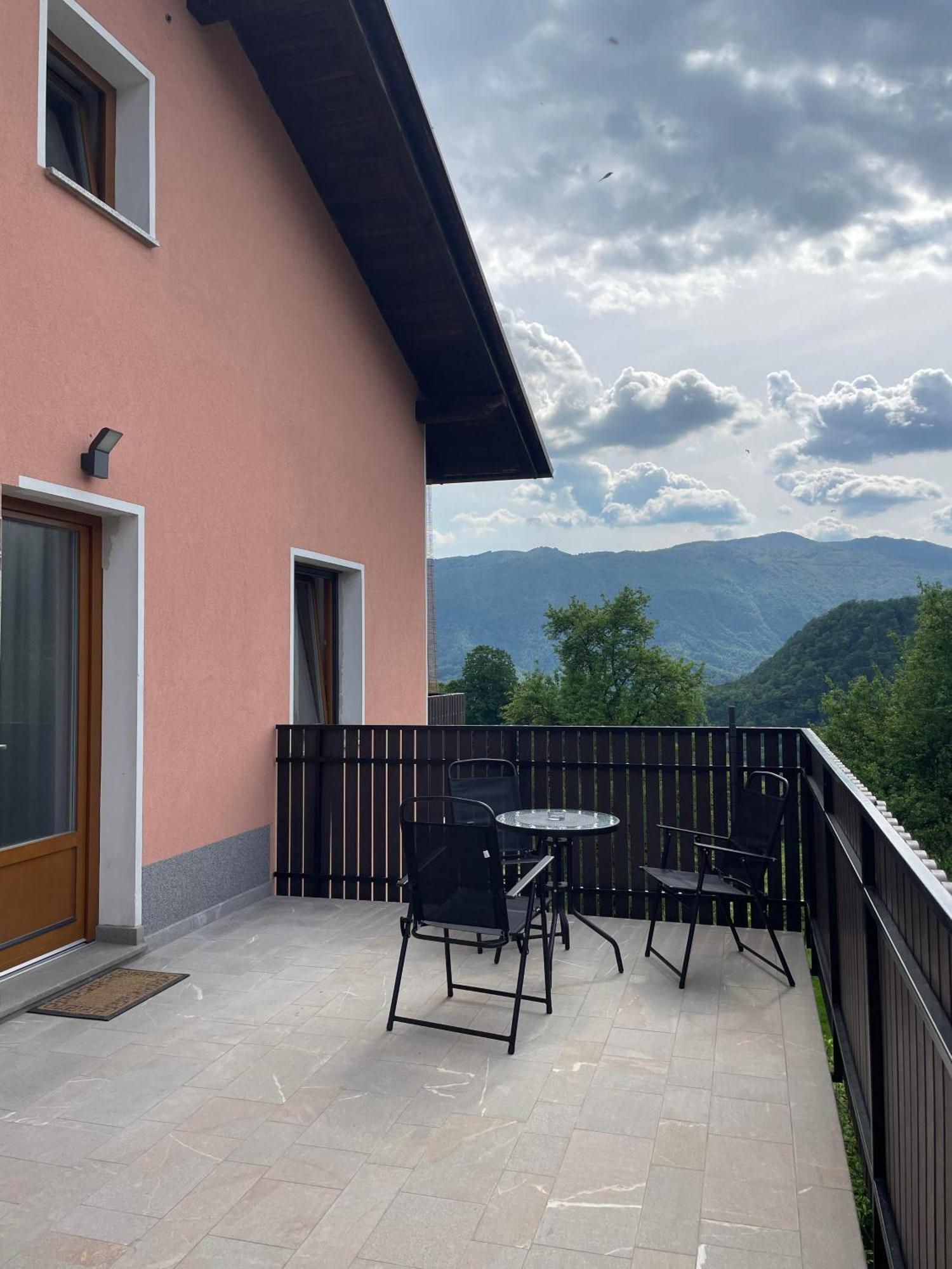 Apartmaji Ursic Kobarid Dış mekan fotoğraf